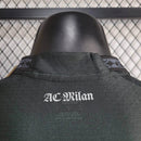 Camisa 4 AC Milan x Pleasures Black 2023/24 Jogador - Masculina