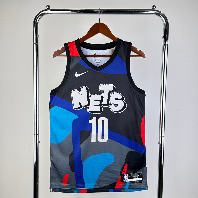 Regata Brooklyn Nets Preta 2023/24 Swingman - City Edition