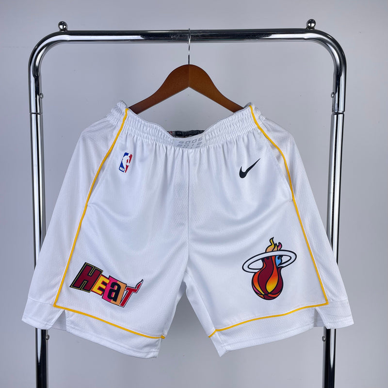 Bermuda Miami Heat Branco 2022/23 - City Edition