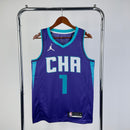 Regata Charlotte Hornets Roxa 2020/21 Swingman - Statement Edition