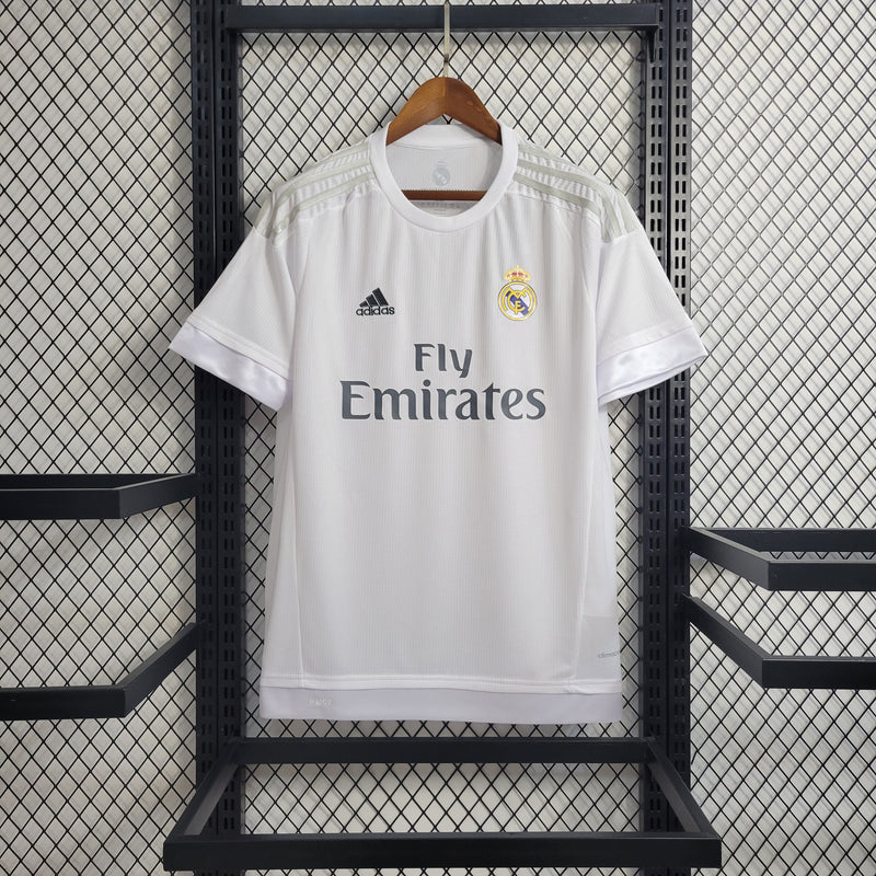 Camisa 1 Real Madrid Retrô 2015/16 - Masculina