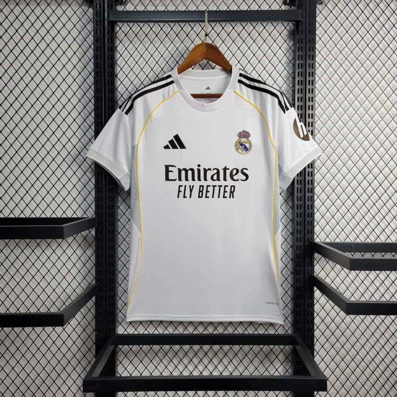 Camisa 1 Real Madrid 2025/26 Torcedor - Masculina