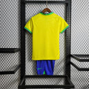 Conjunto Infantil 1 Brasil 2022/23 - Unissex