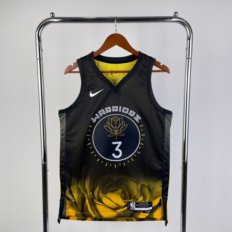 Regata Golden State Warriors Preto 2022/23 Swingman - City Edition