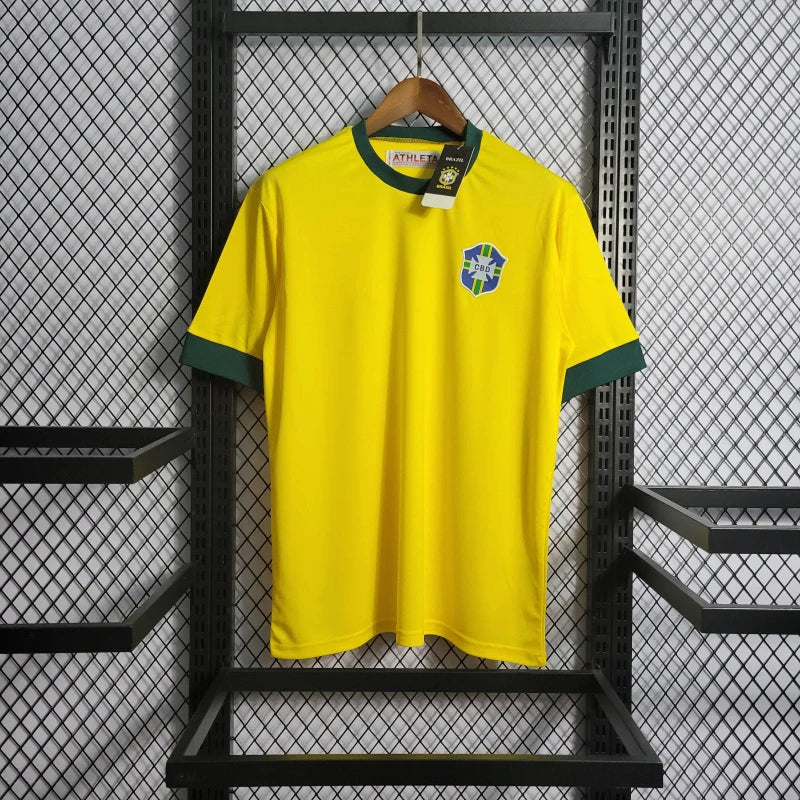 Camisa 1 Brasil Retrô 1970 - Masculina